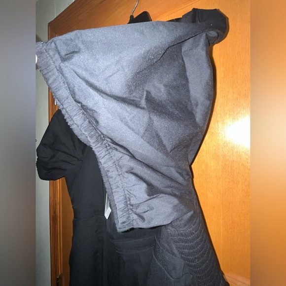 Torrid Black Poplin Puff Sleeve Midi Dress New Tag! Womens Size 4X - Picture 5 of 8